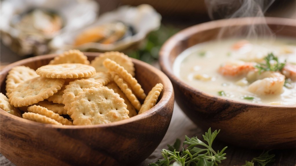 crunchy companions for chowder