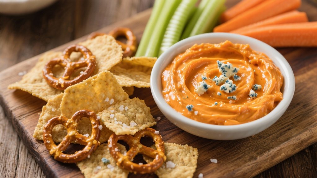 crunchy dip companion snacks