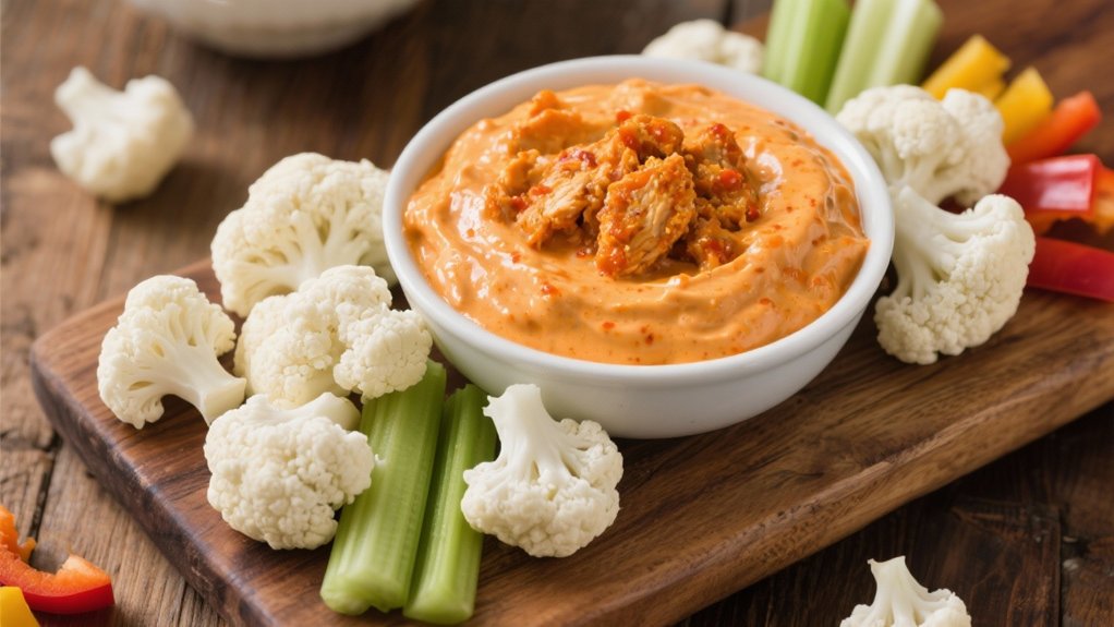 crunchy healthy dip alternative