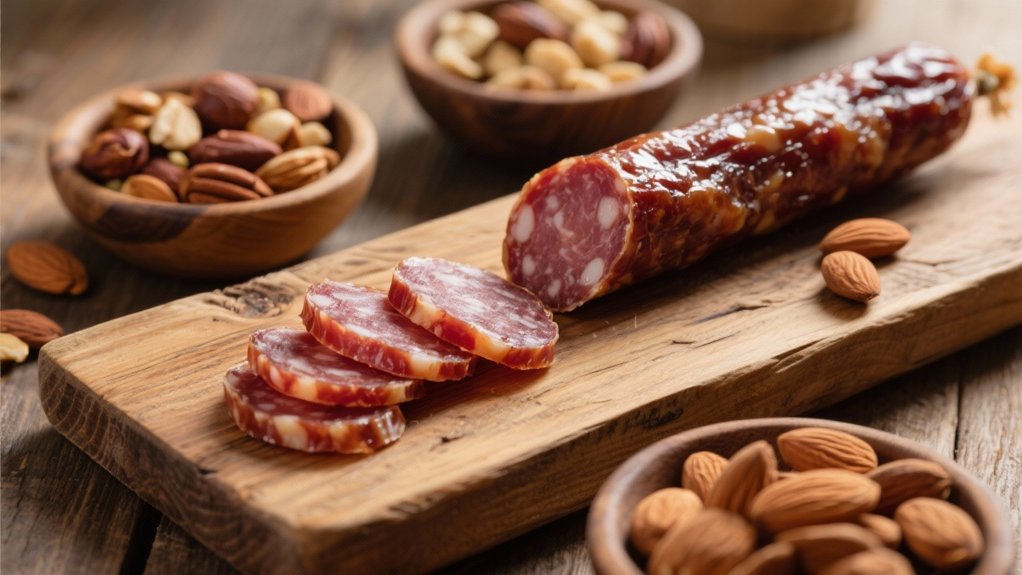 crunchy nuts enhance flavor