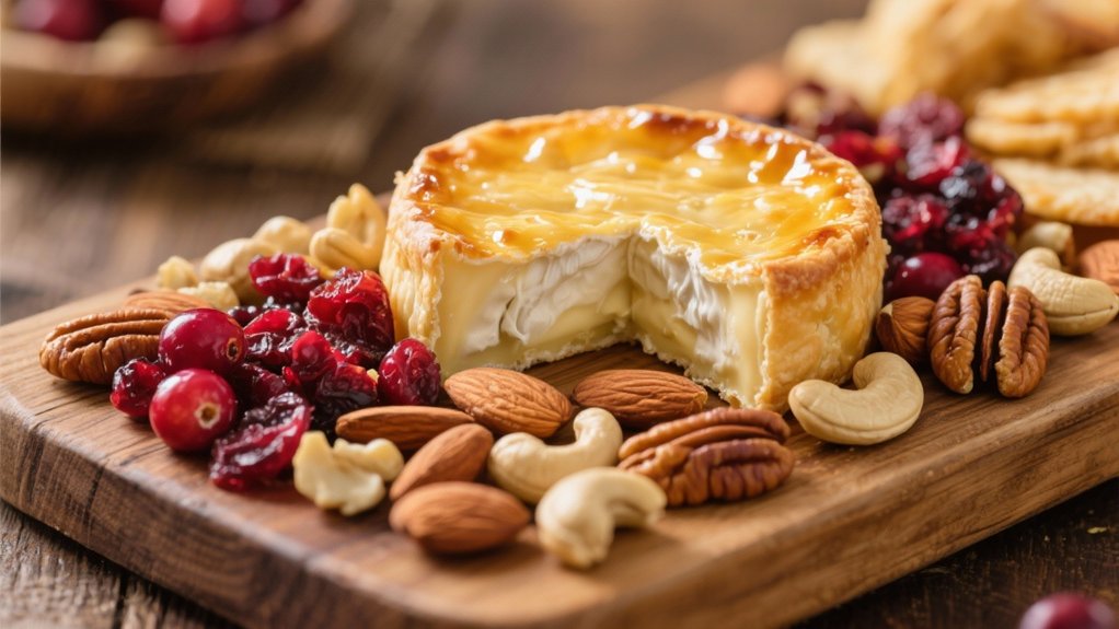 crunchy nuts sweet cranberries