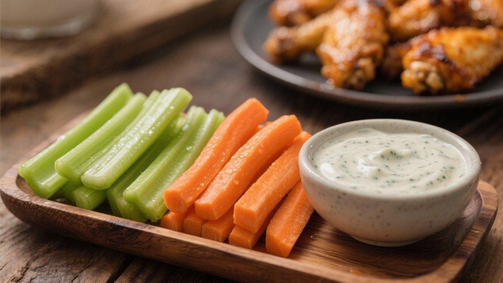 crunchy veggies clear palate