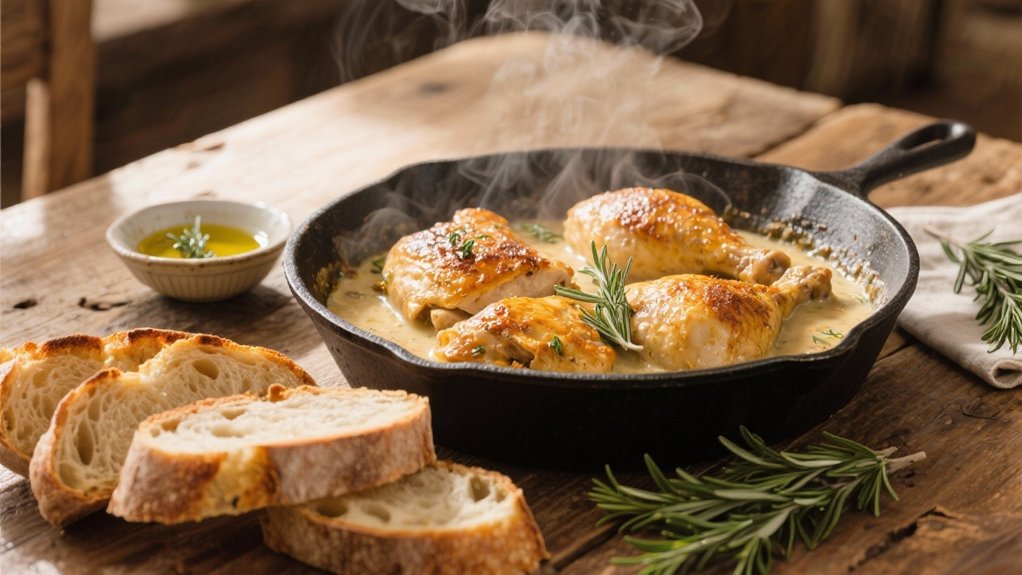 crusty bread enhances flavors