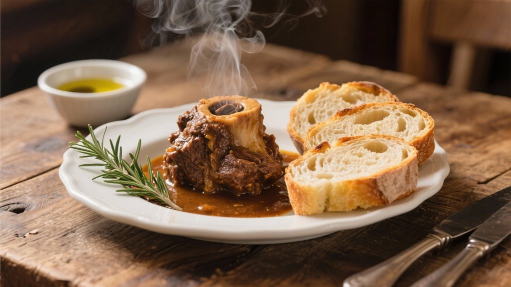 crusty bread enhances italian meals