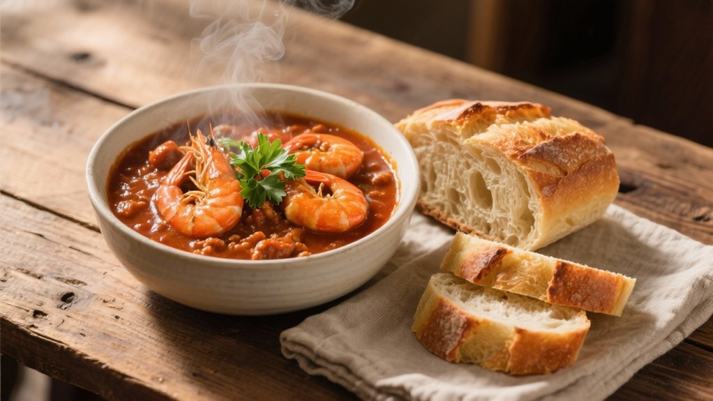 crusty bread for etouffee