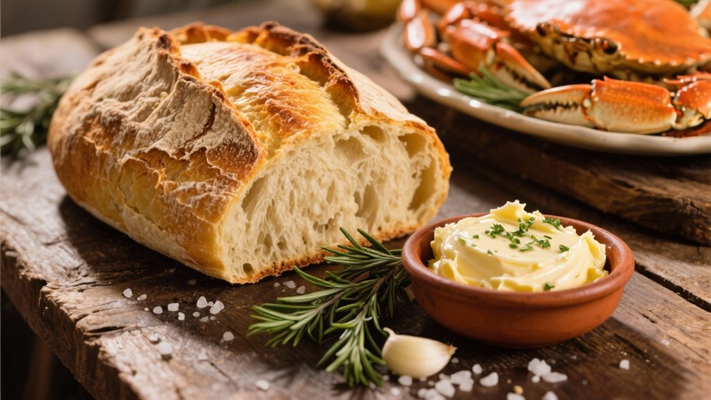 crusty sourdough enhances meals