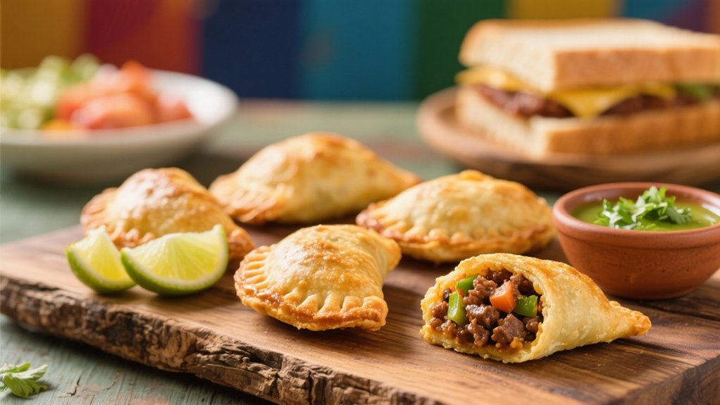 cuban empanadas with picadillo