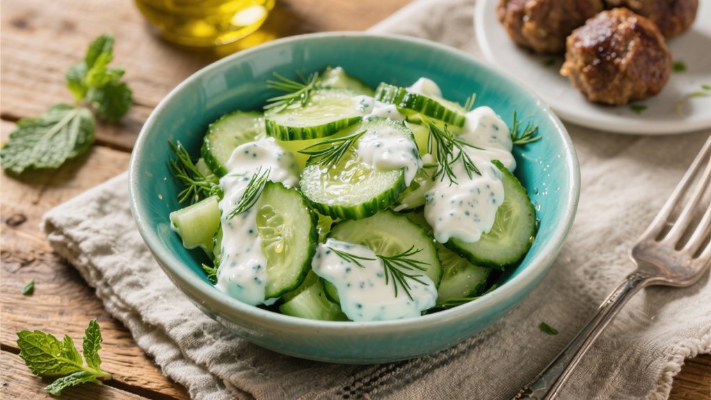 cucumber yogurt salad recipe