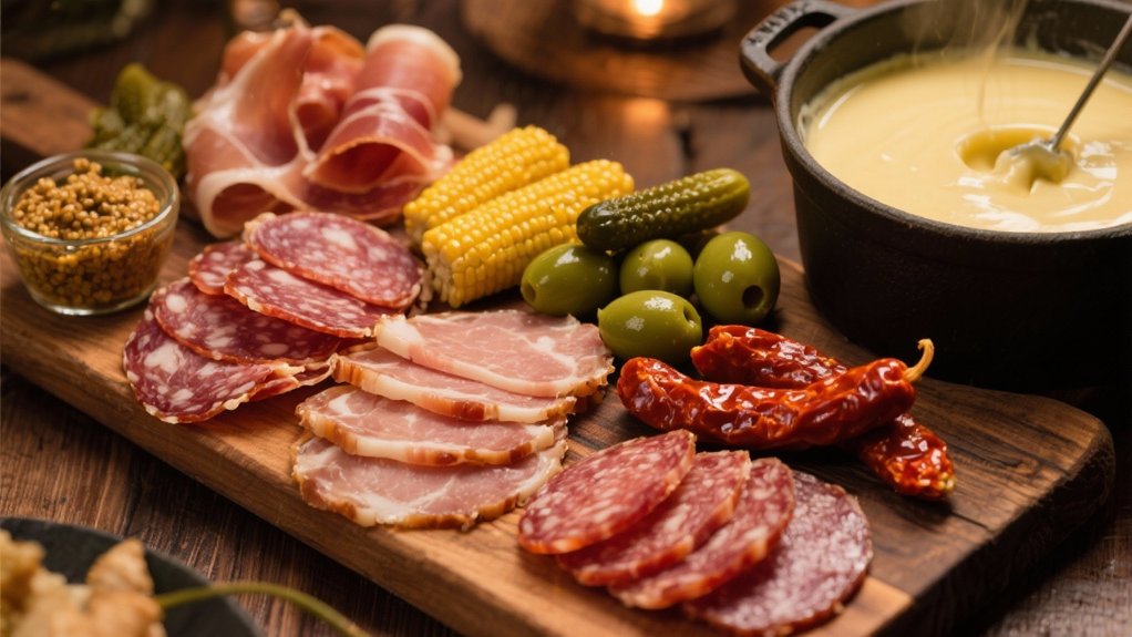 cured meats elevate fondue