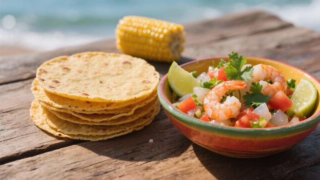 customizable corn tortilla tacos