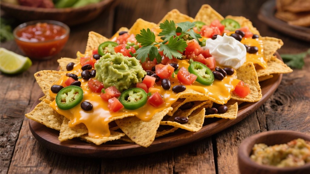 customizable loaded nacho platter