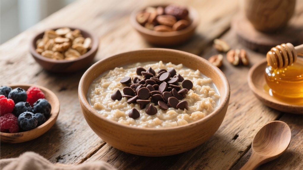 decadent healthy chocolate oatmeal