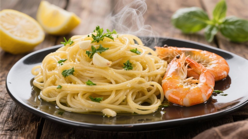 delicate pasta absorbs flavors
