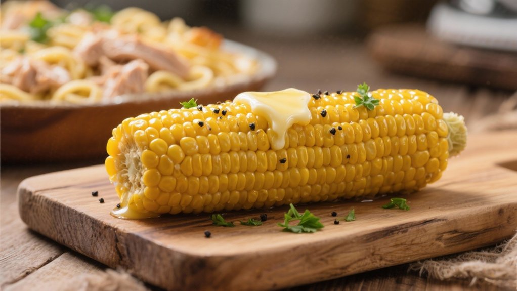 delicious buttered corn side