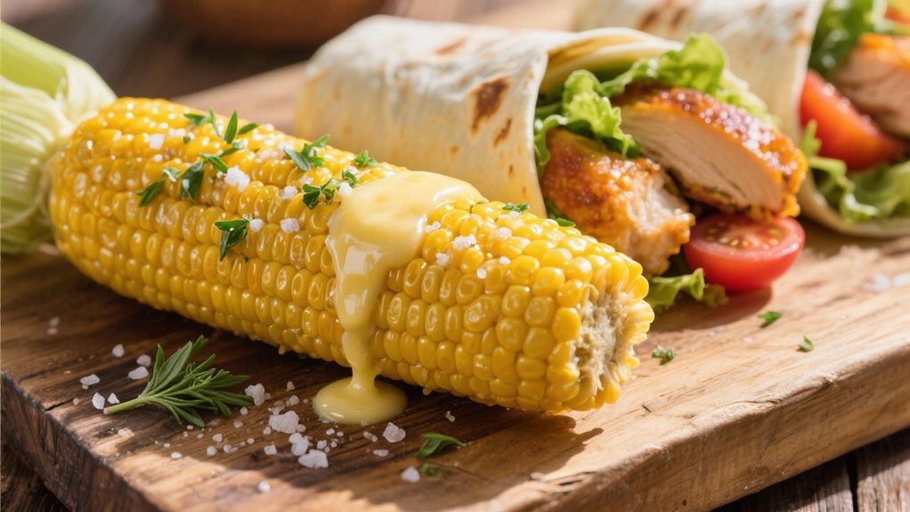 delicious corn on the cob