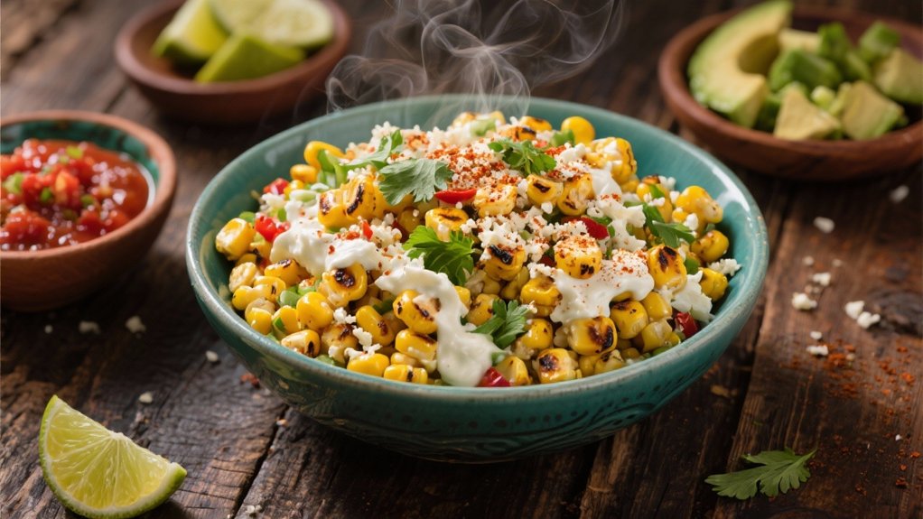 delicious deconstructed corn salad