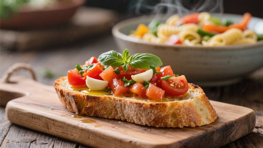 delicious italian appetizer variety