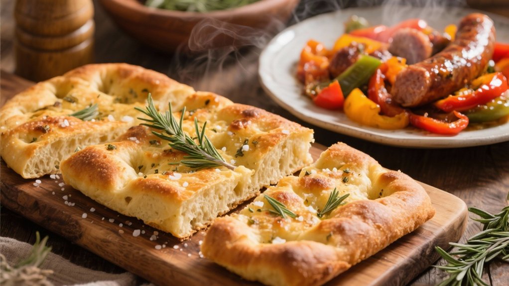 delicious italian focaccia bread