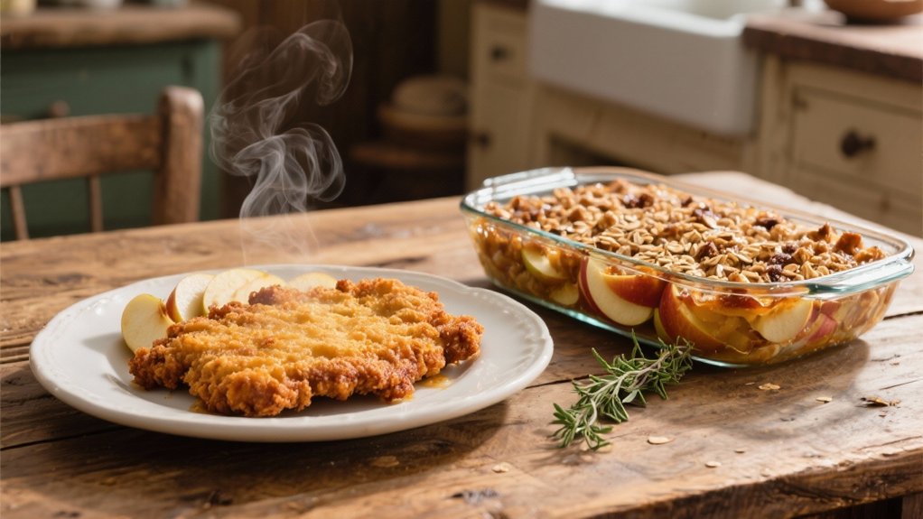 delicious warm apple crisp
