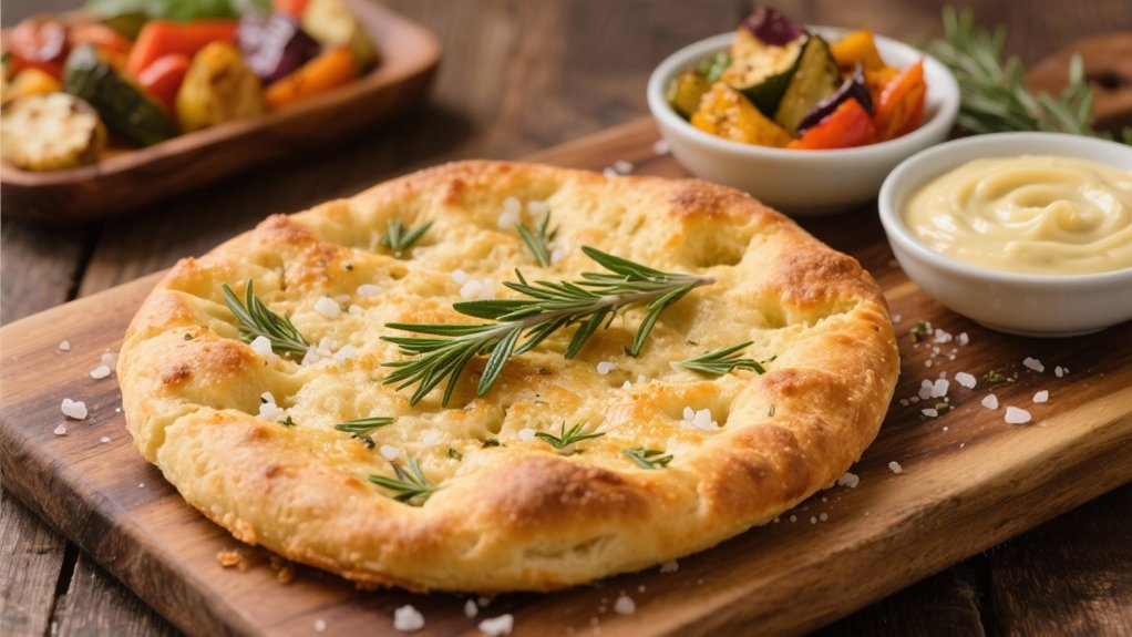 delightful herb infused focaccia