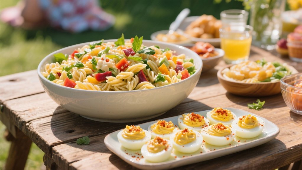 deviled eggs with variations