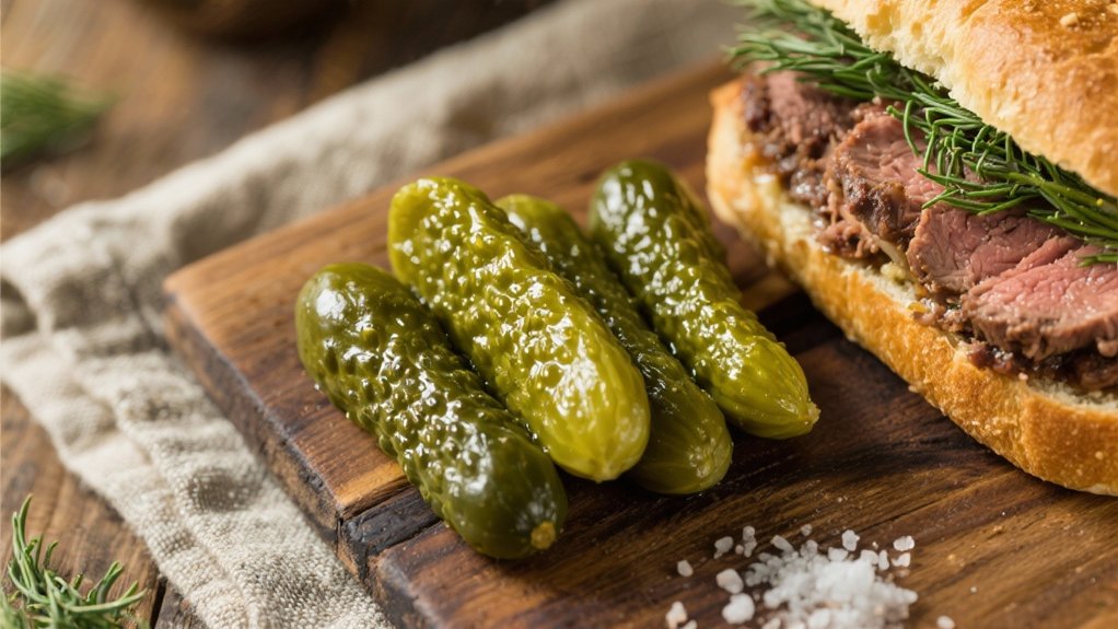 dill pickles enhance sandwiches