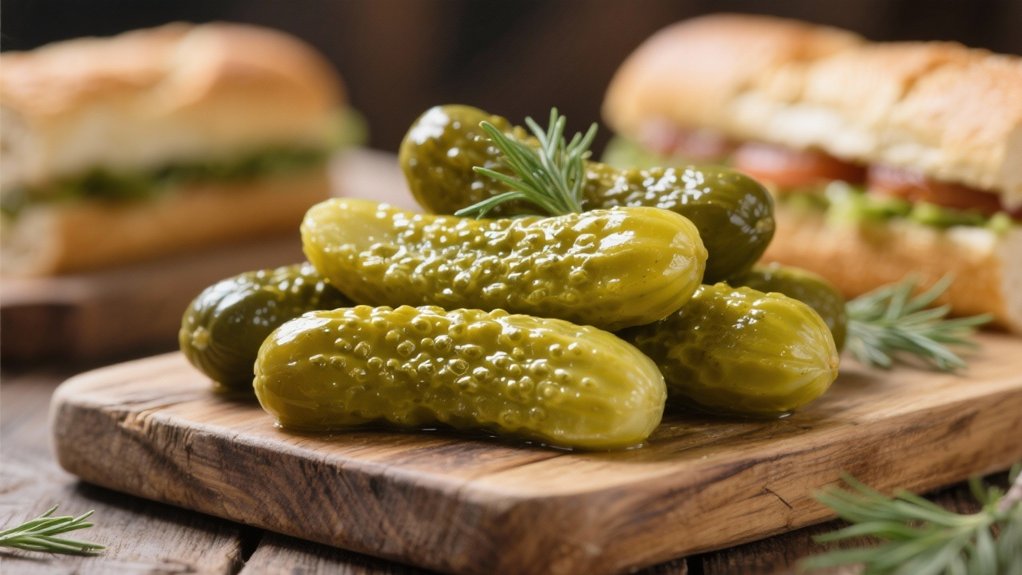 dill pickles enhance sandwiches