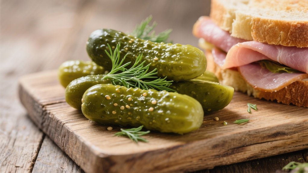 dill pickles enhance sandwiches