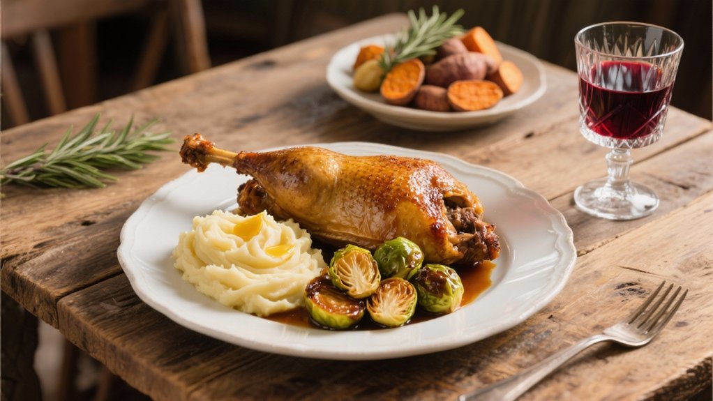 duck confit wine pairing