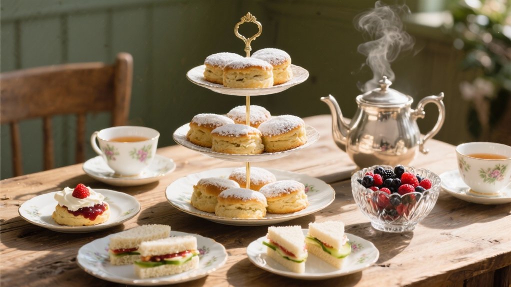 earl grey butter cake bites