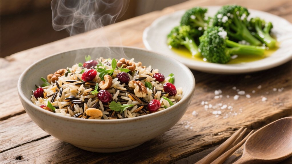 earthy nutty wild rice