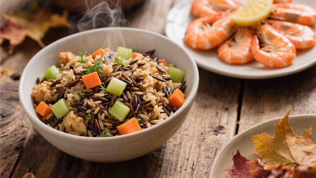 earthy sophisticated wild rice