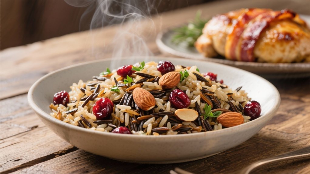 earthy wild rice pilaf