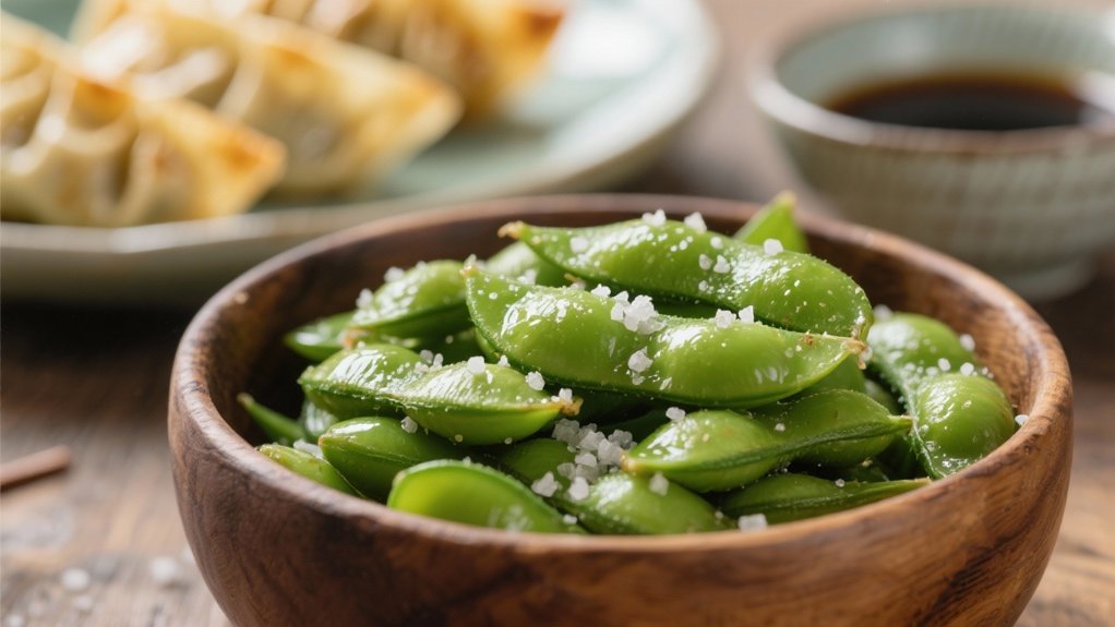 edamame sea salt appetizer