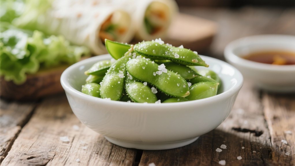 edamame simple healthy snack