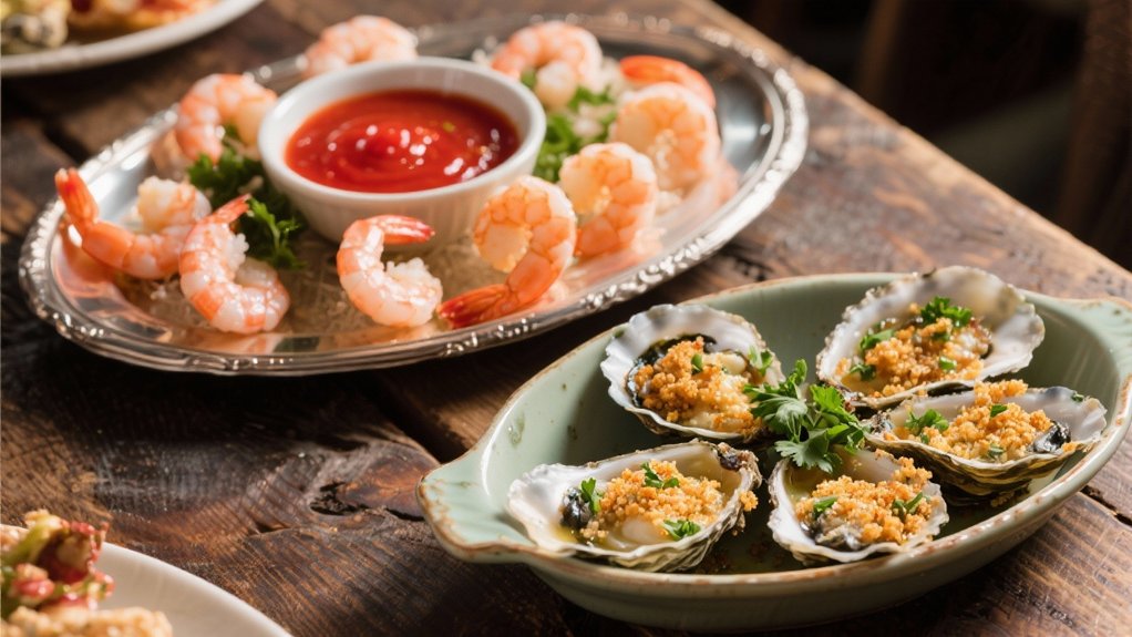 elegant baked oyster appetizer