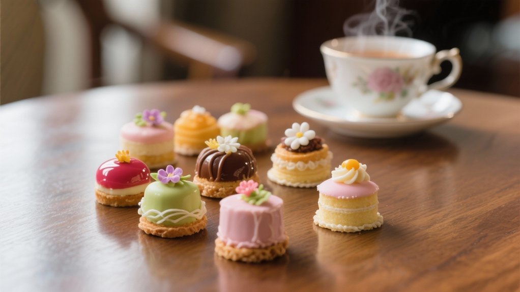 elegant bite sized confections