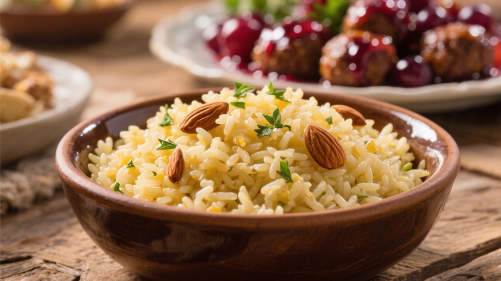elegant buttery rice pilaf