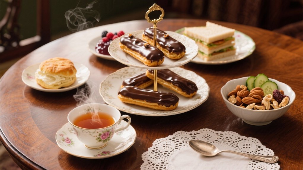elegant chocolate pastry delight