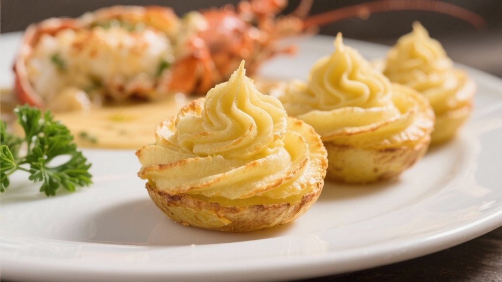 elegant flavorful potato rosettes