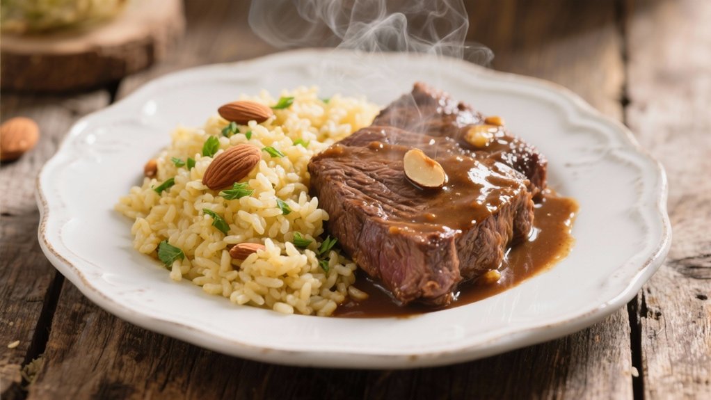 elegant flavorful rice pilaf