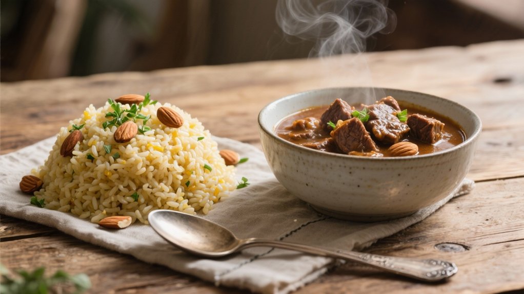 elegant flavorful rice pilaf