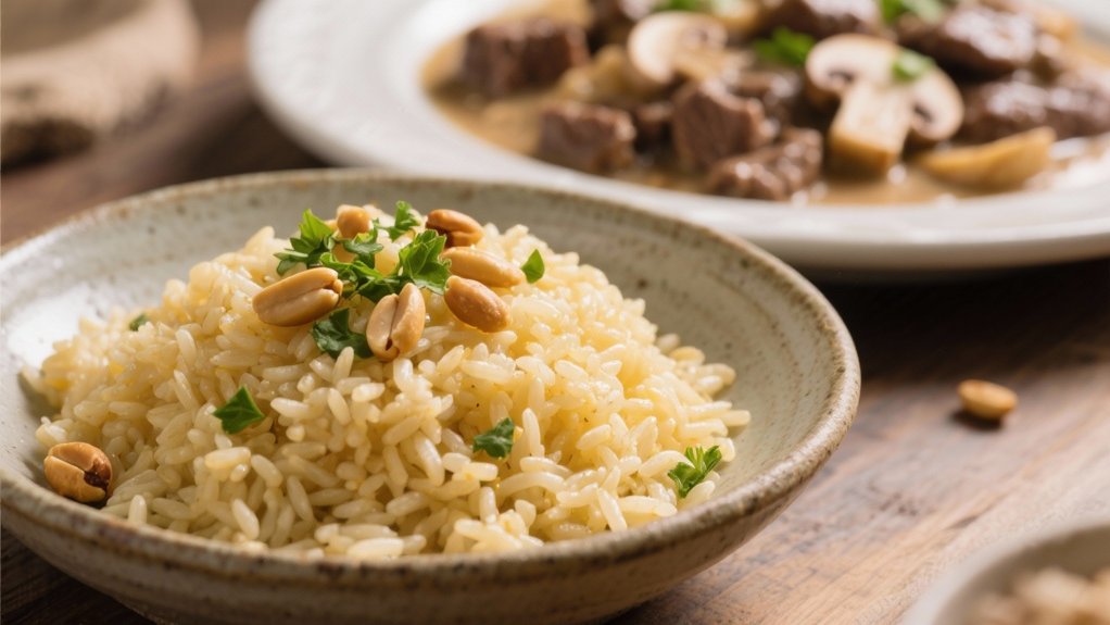 elegant fluffy rice pilaf