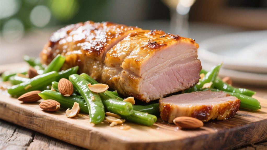 elegant green bean dish