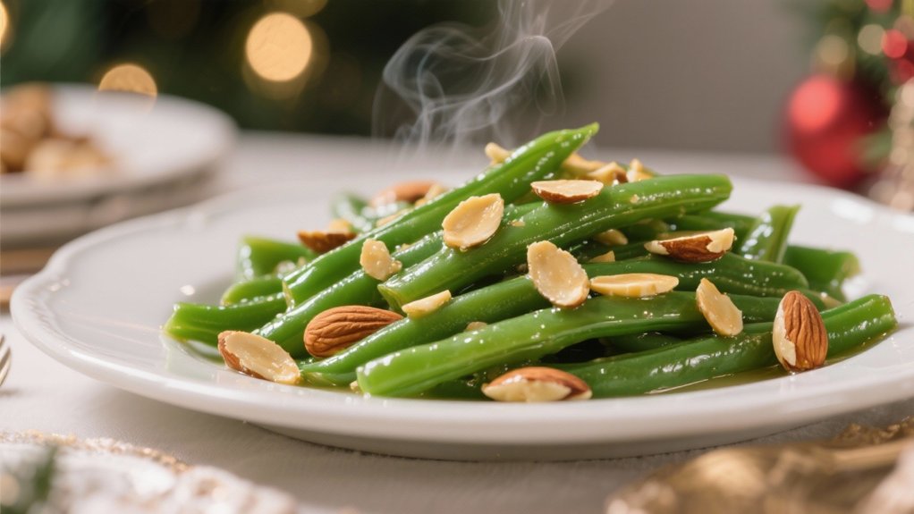 elegant green bean dish