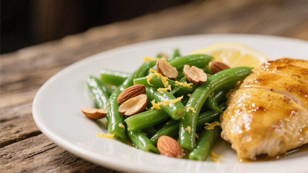 elegant green bean dish