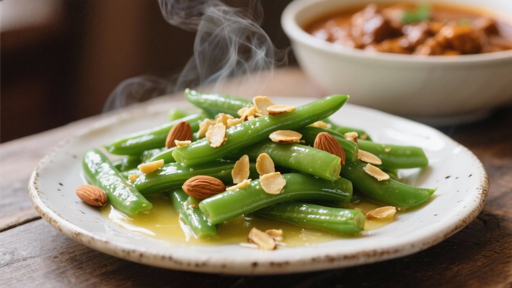 elegant green bean side