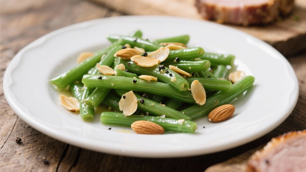 elegant green bean side
