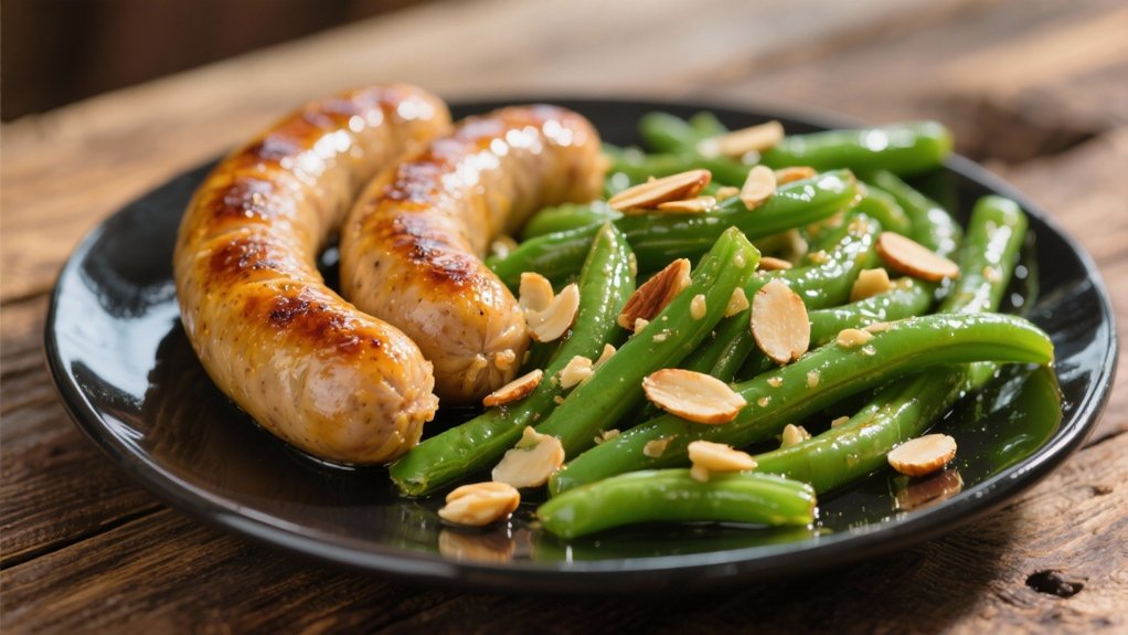 elegant green bean side