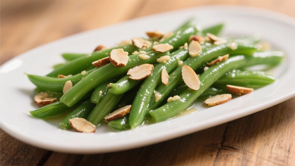 elegant green beans dish